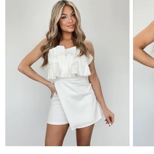 Lane white romper